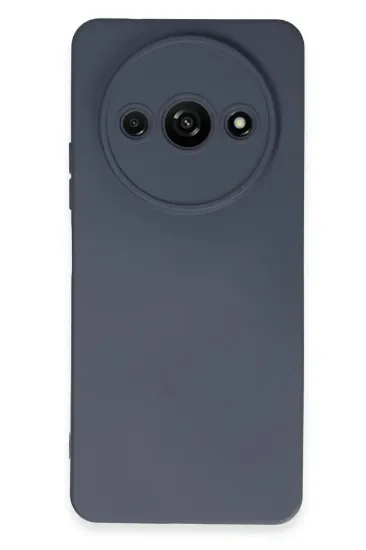 Newface Xiaomi Redmi A3 4G Kılıf Nano içi Kadife Silikon - Gri resmi