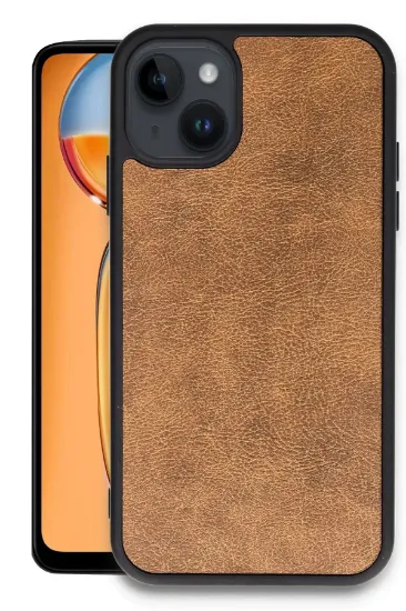 Newface iPhone 14 Kılıf Aras Deri Kapak - Taba resmi