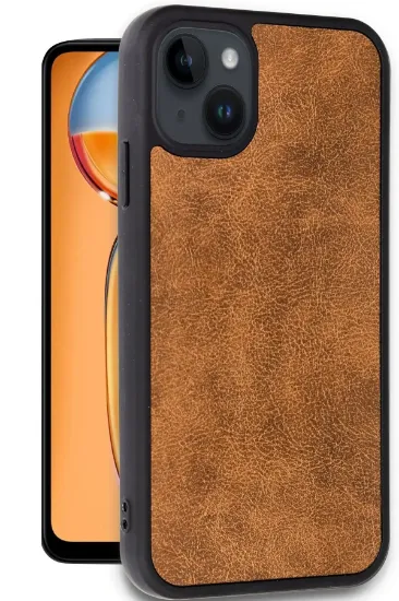 Newface iPhone 14 Kılıf Aras Deri Kapak - Taba resmi