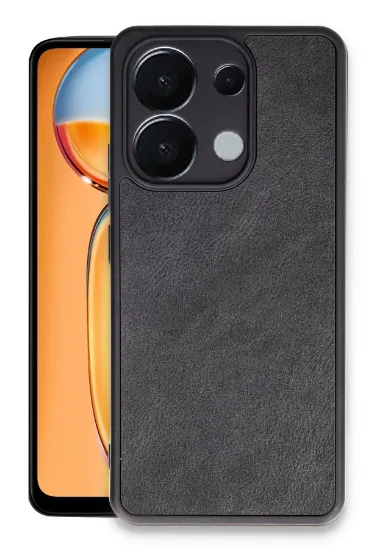 Newface Xiaomi Redmi Note 13 Pro 5G Kılıf Aras Deri Kapak - Siyah resmi