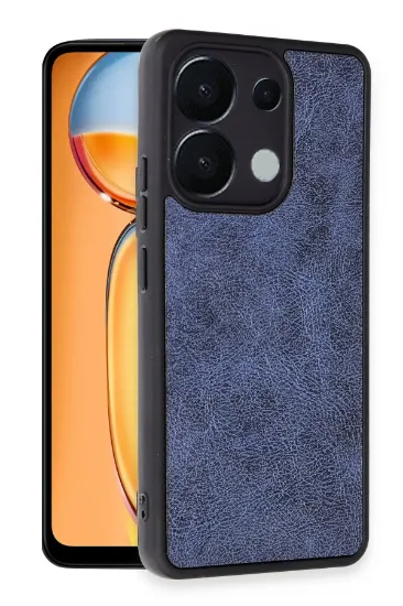 Newface Xiaomi Redmi Note 13 Pro 5G Kılıf Aras Deri Kapak - Lacivert resmi