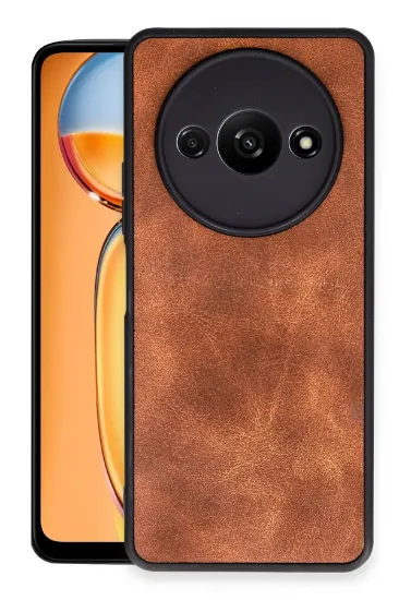 Newface Xiaomi Redmi A3 4G Kılıf Aras Deri Kapak - Taba resmi