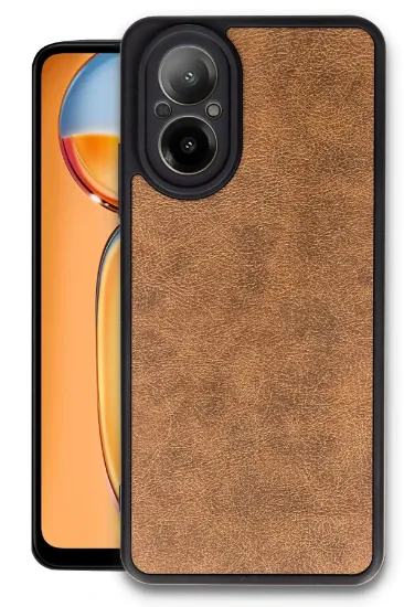 Newface Realme 12 Lite Kılıf Aras Deri Kapak - Taba resmi