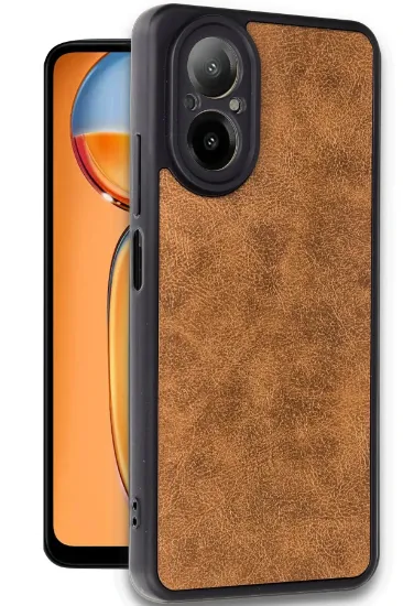 Newface Realme 12 Lite Kılıf Aras Deri Kapak - Taba resmi