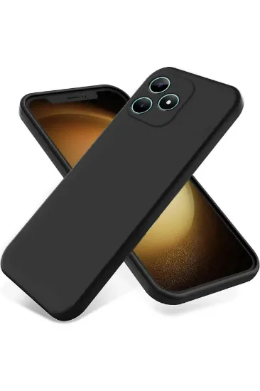 Newface Realme Note 50 4G Kılıf First Silikon - Siyah resmi