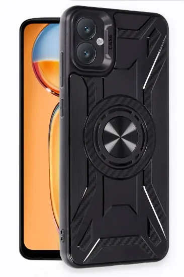 Newface Samsung Galaxy A05 Kılıf Lincoln Silikon - Siyah resmi