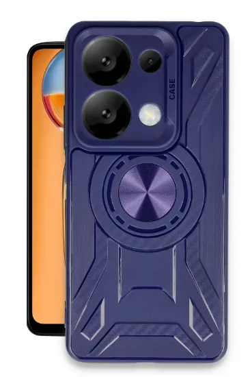 Newface Xiaomi Redmi Note 13 Pro 5G Kılıf Lincoln Silikon - Lacivert resmi