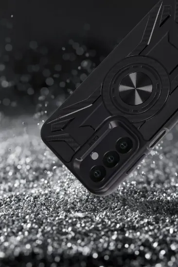 Newface Xiaomi Redmi 13C Kılıf Lincoln Silikon - Siyah resmi