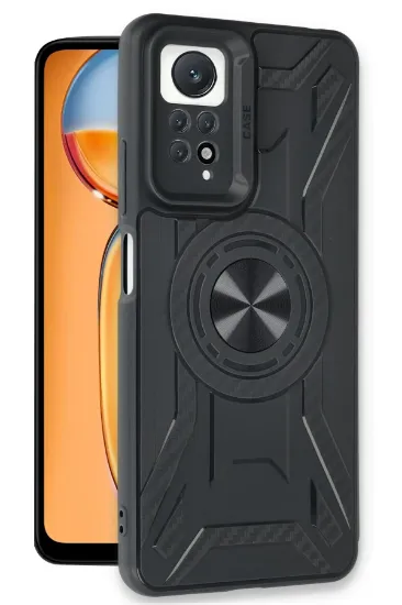 Newface Xiaomi Redmi Note 12 Pro 4G Kılıf Lincoln Silikon - Siyah resmi
