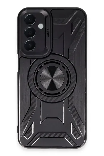 Newface Samsung Galaxy M15 Kılıf Lincoln Silikon - Siyah resmi