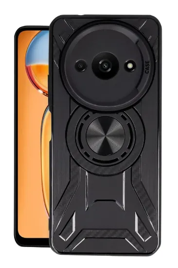 Newface Xiaomi Redmi A3 4G Kılıf Lincoln Silikon - Siyah resmi
