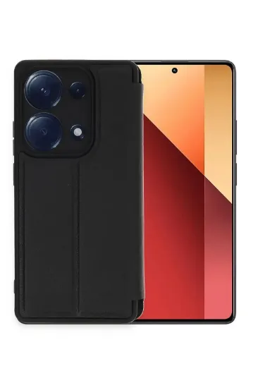 Newface Xiaomi Redmi Note 13 Pro 4G Kılıf Flip Cover - Siyah resmi