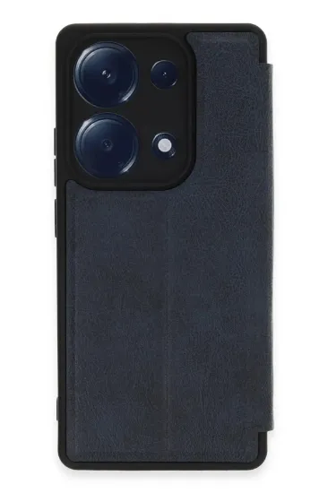 Newface Xiaomi Redmi Note 13 Pro 4G Kılıf Flip Cover - Lacivert resmi
