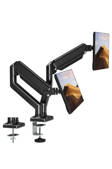 Newface MA04 İkili Monitör Standı - Siyah resmi