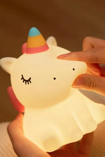 Newface A007 Dekoratif Gece Lambası Bebek Unicorn resmi