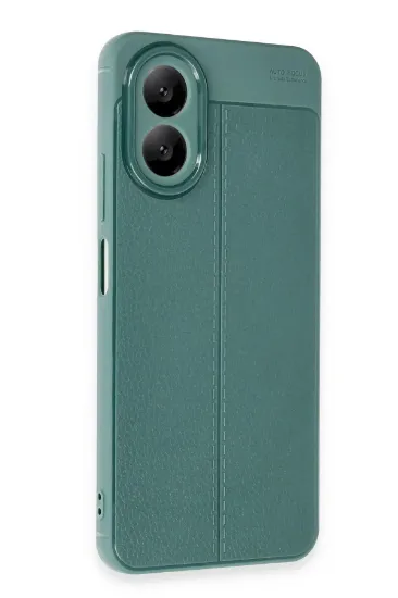 Newface Oppo A38 Kılıf Auto Focus Kapak - Koyu Yeşil resmi