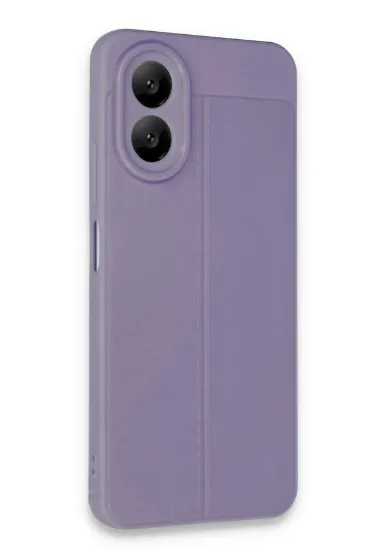 Newface Oppo A38 Kılıf Auto Focus Kapak - Lila resmi