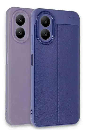Newface Oppo A38 Kılıf Auto Focus Kapak - Lila resmi