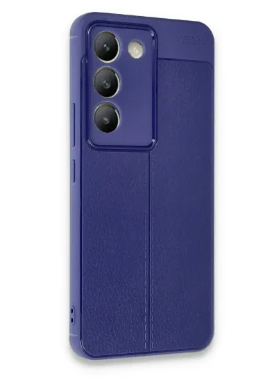 Newface Vivo V30 Lite 4G Kılıf Auto Focus Kapak - Lacivert resmi