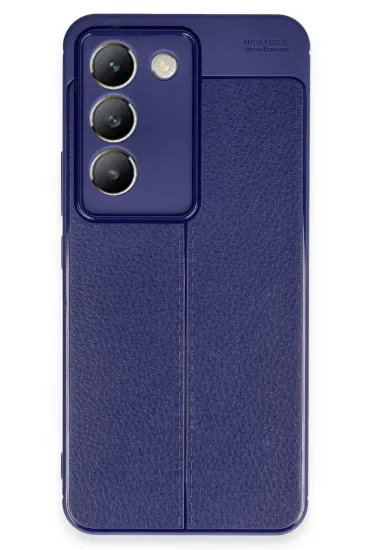 Newface Vivo V30 Lite 4G Kılıf Auto Focus Kapak - Lacivert resmi