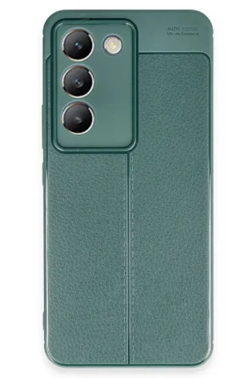 Newface Vivo V30 Lite 4G Kılıf Auto Focus Kapak - Koyu Yeşil resmi