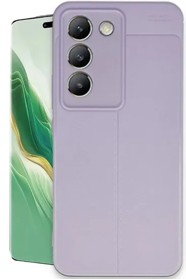 Newface Vivo V30 Lite 4G Kılıf Auto Focus Kapak - Lila resmi