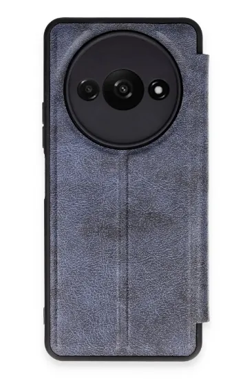 Newface Xiaomi Redmi A3 4G Kılıf Flip Cover - Lacivert resmi