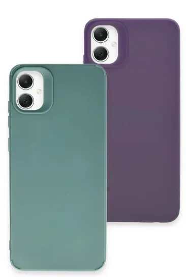 Newface Samsung Galaxy A05 Kılıf Petro Silikon - Mürdüm resmi