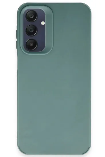 Newface Samsung Galaxy A05S Kılıf Petro Silikon - Koyu Yeşil resmi