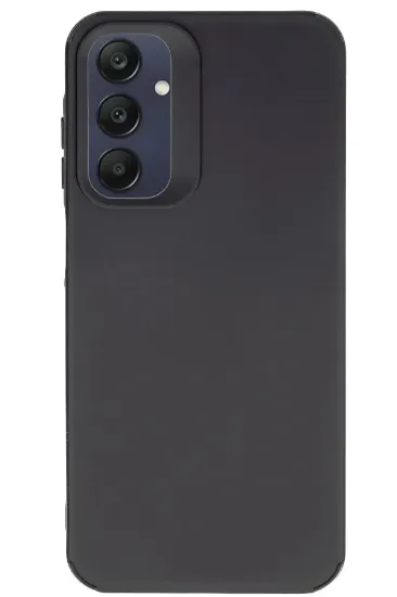 Newface Samsung Galaxy A25 5G Kılıf Petro Silikon - Siyah resmi