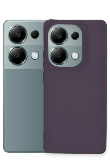 Newface Xiaomi Redmi Note 13 4G Kılıf Petro Silikon - Siyah resmi