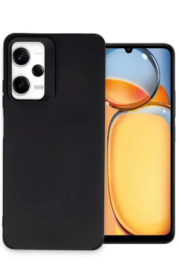Newface Xiaomi Redmi Note 12 Pro 4G Kılıf Petro Silikon - Siyah resmi