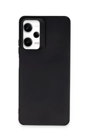 Newface Xiaomi Redmi Note 12 Pro 4G Kılıf Petro Silikon - Siyah resmi