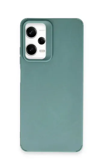 Newface Xiaomi Redmi Note 12 Pro 4G Kılıf Petro Silikon - Koyu Yeşil resmi