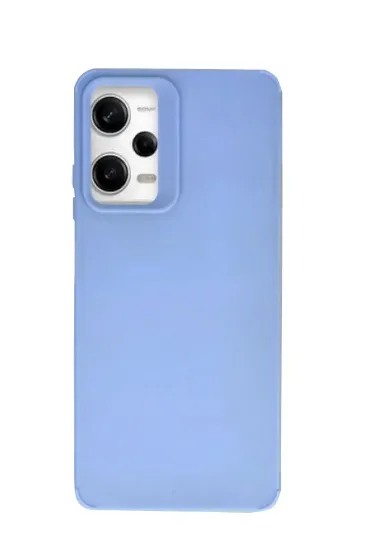 Newface Xiaomi Redmi Note 12 Pro 4G Kılıf Petro Silikon - Mavi resmi