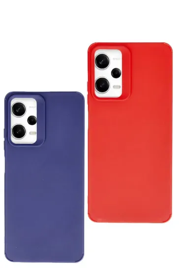 Newface Xiaomi Redmi Note 12 Pro 4G Kılıf Petro Silikon - Mavi resmi