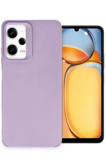 Newface Xiaomi Redmi Note 12 Pro 4G Kılıf Petro Silikon - Lila resmi