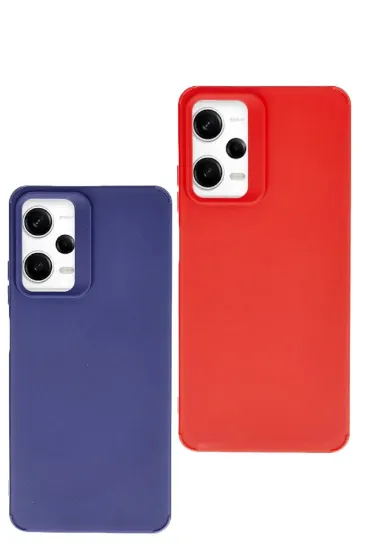 Newface Xiaomi Redmi Note 12 Pro 4G Kılıf Petro Silikon - Mürdüm resmi