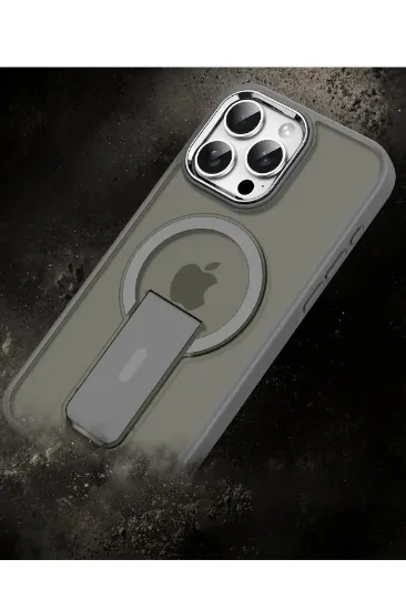 Newface iPhone 16 Pro Max Tork Magsafe Standlı Kapak - Siyah resmi