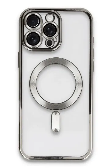 Newface iPhone 16 Pro Kılıf Kross Magneticsafe Kapak - Titan Gri resmi