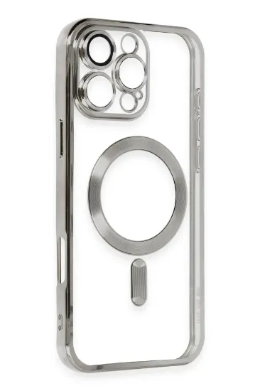 Newface iPhone 16 Pro Kılıf Kross Magneticsafe Kapak - Titan Gri resmi