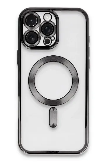 Newface iPhone 16 Pro Max Kılıf Kross Magneticsafe Kapak - Siyah resmi