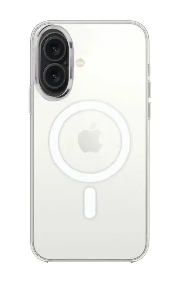 Newface iPhone 16 Plus Kılıf Pc Real Magsafe Kapak - Şeffaf resmi