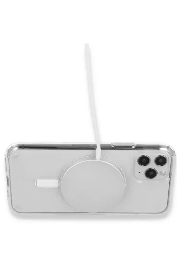 Newface iPhone 16 Plus Kılıf Pc Real Magsafe Kapak - Şeffaf resmi