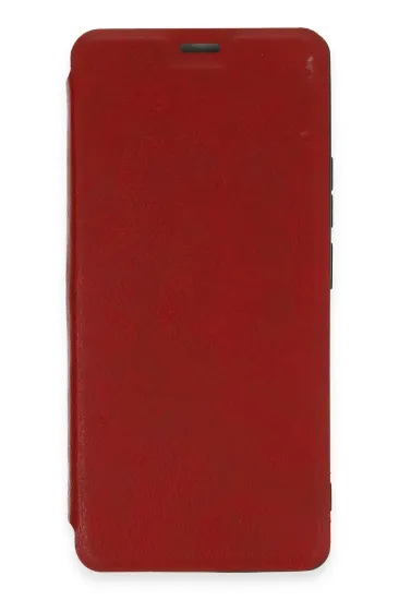 Newface Xiaomi Redmi Note 13 4G Kılıf Flip Cover - Kırmızı resmi