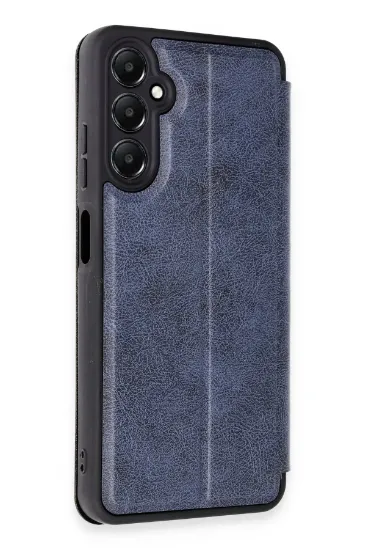 Newface Samsung Galaxy A05S Kılıf Flip Cover - Lacivert resmi