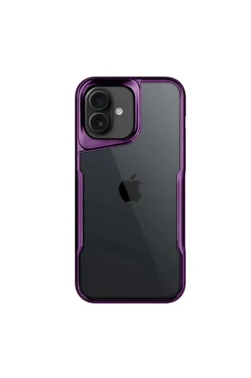 Newface iPhone 16 Kılıf Boyi Silikon Kapak - Derin Mor resmi