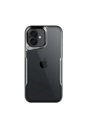 Newface iPhone 16 Kılıf Boyi Silikon Kapak - Titan Gri resmi