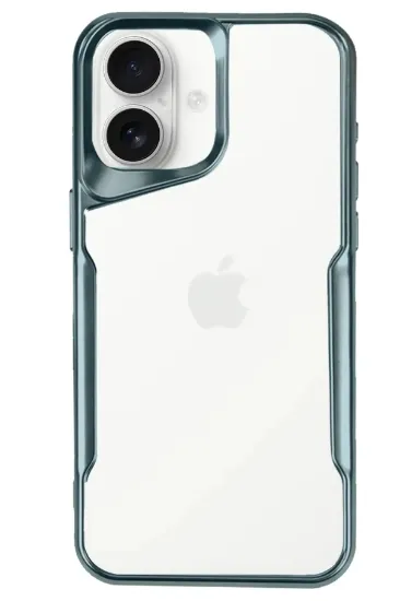 Newface iPhone 16 Plus Kılıf Boyi Silikon Kapak - Turkuaz resmi