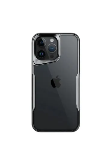 Newface iPhone 16 Pro Kılıf Boyi Silikon Kapak - Titan Gri resmi